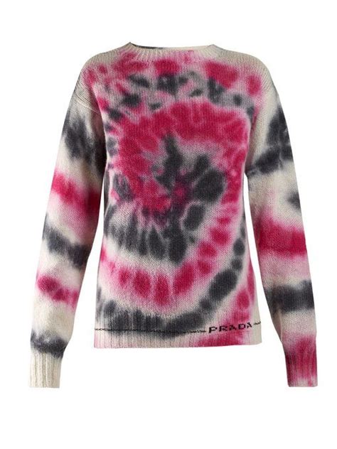 prada tie dye sweater|prada sweater.